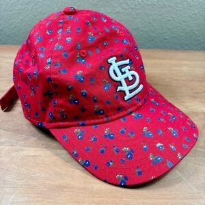 New Era Red St. Louis Cardinals Tonal Floral 9TWENTY Adjustable Youth size Hat